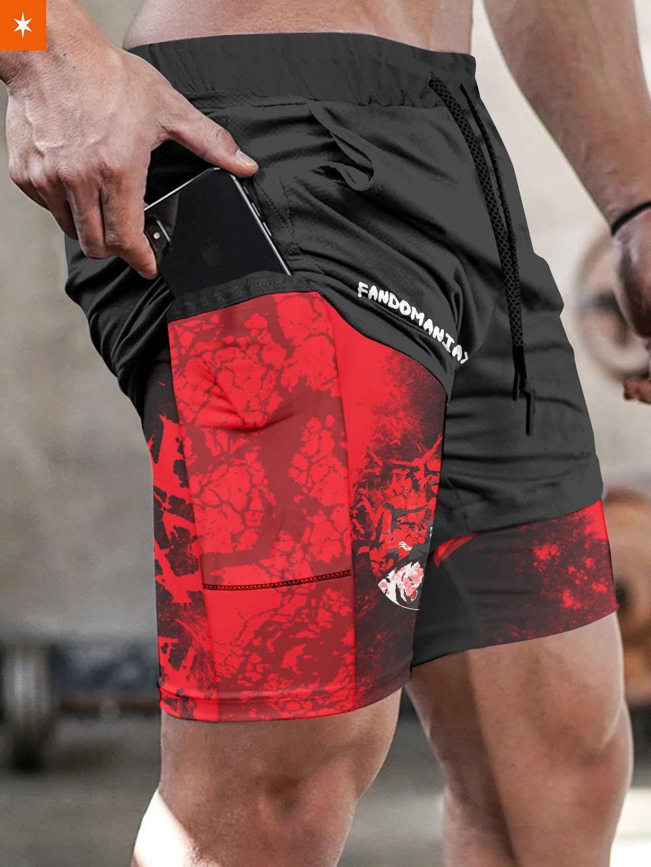 Fandomaniax PRESALE Itachi Summoning Crow Performance Shorts fandomaniax-presale-itachi-summoning-crow-performance-shorts