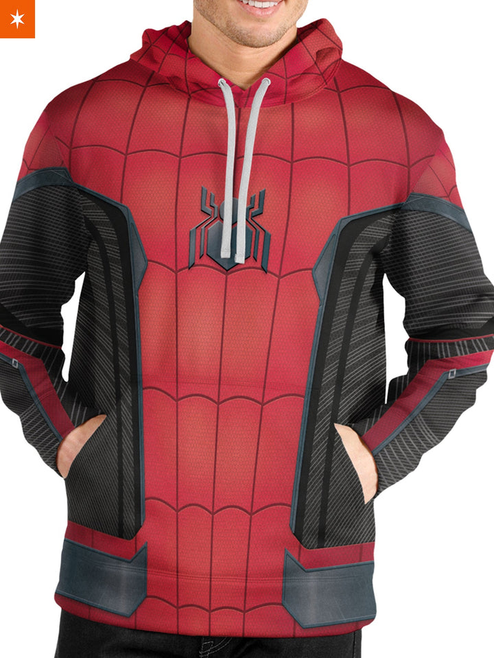 Fandomaniax - Far From Home Spidey Unisex Pullover Hoodie