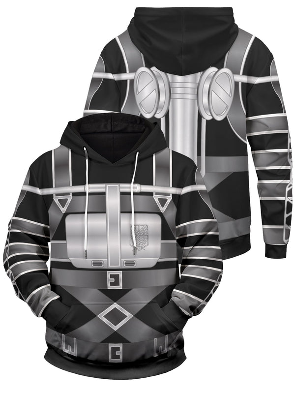 Fandomaniax - Final AOT Uniform Unisex Pullover Hoodie