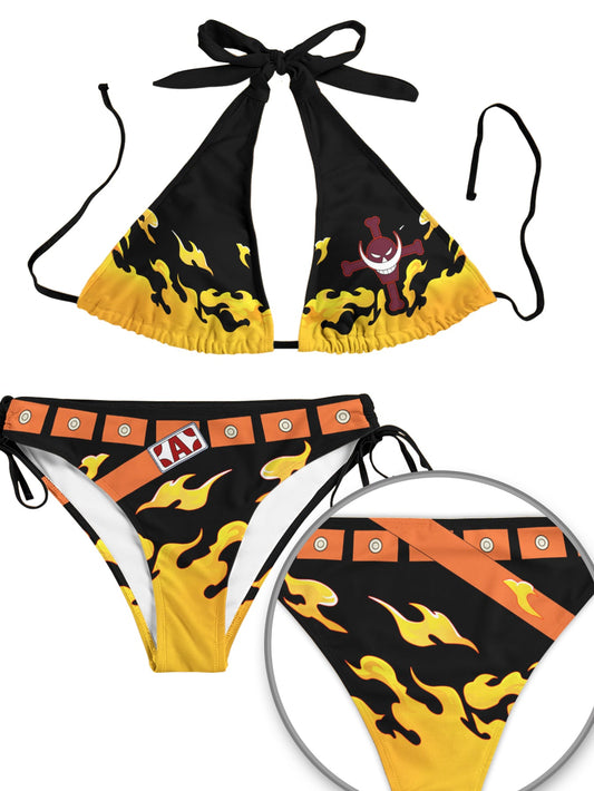 Fandomaniax - Fire Fist Summer Bikini Swimsuit