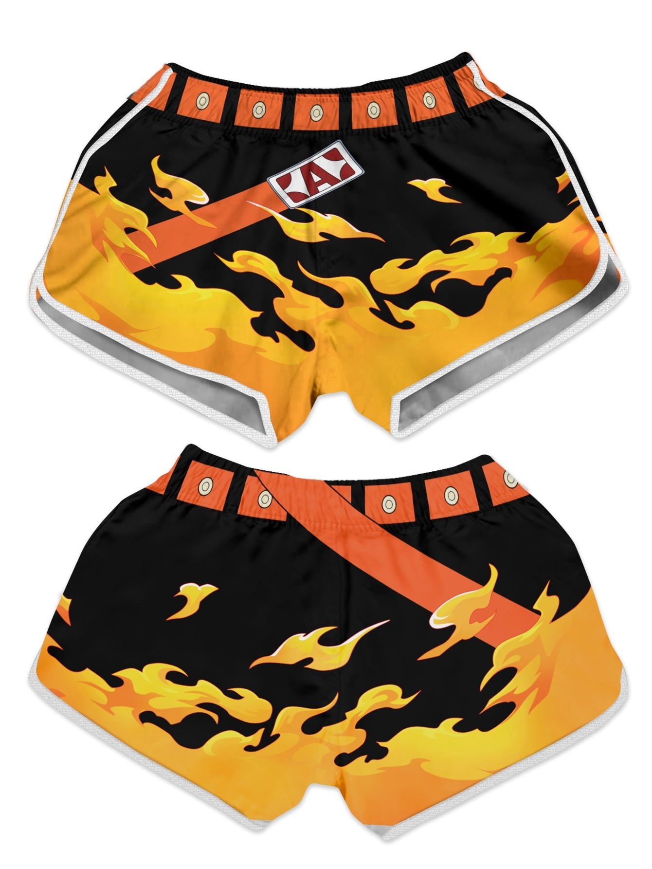 Fandomaniax - Fire Fist Summer Women Beach Shorts