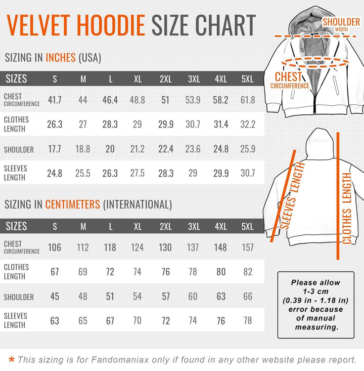 Fandomaniax - [Buy 1 Get 1 SALE] Fire Force Velvet Hoodie