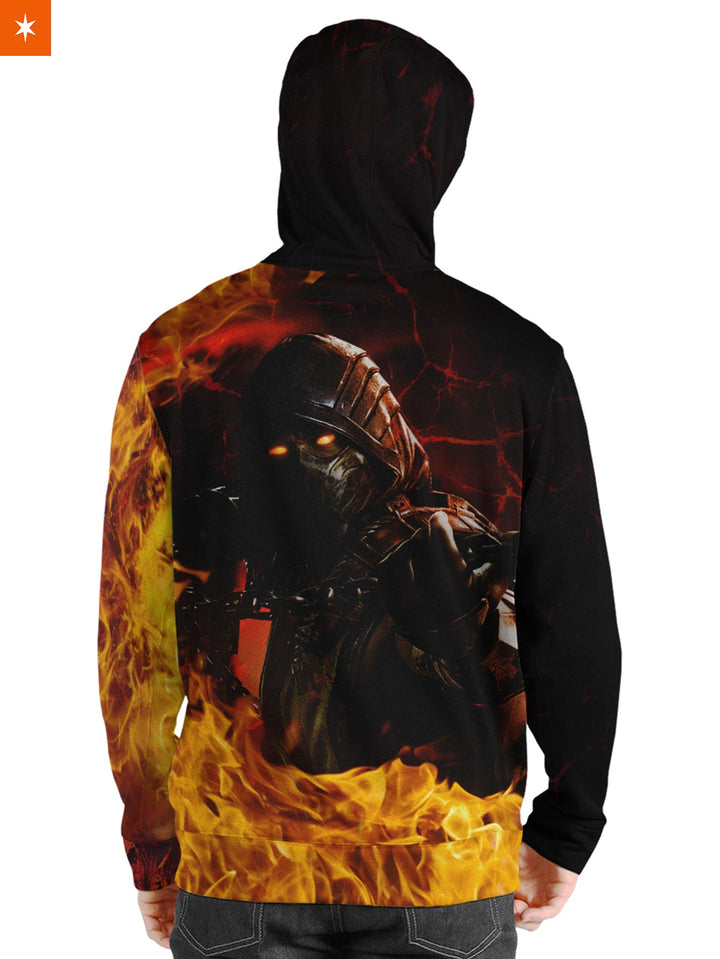 Fandomaniax - Fire Warrior Unisex Pullover Hoodie