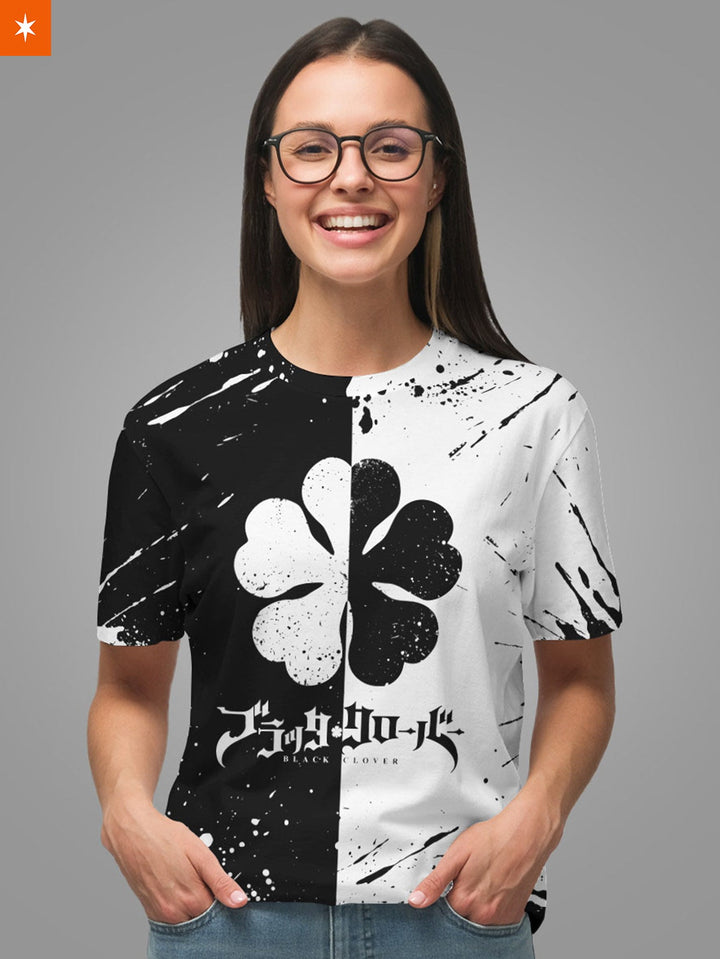 Fandomaniax - Five-Leaf Clover Unisex T-Shirt