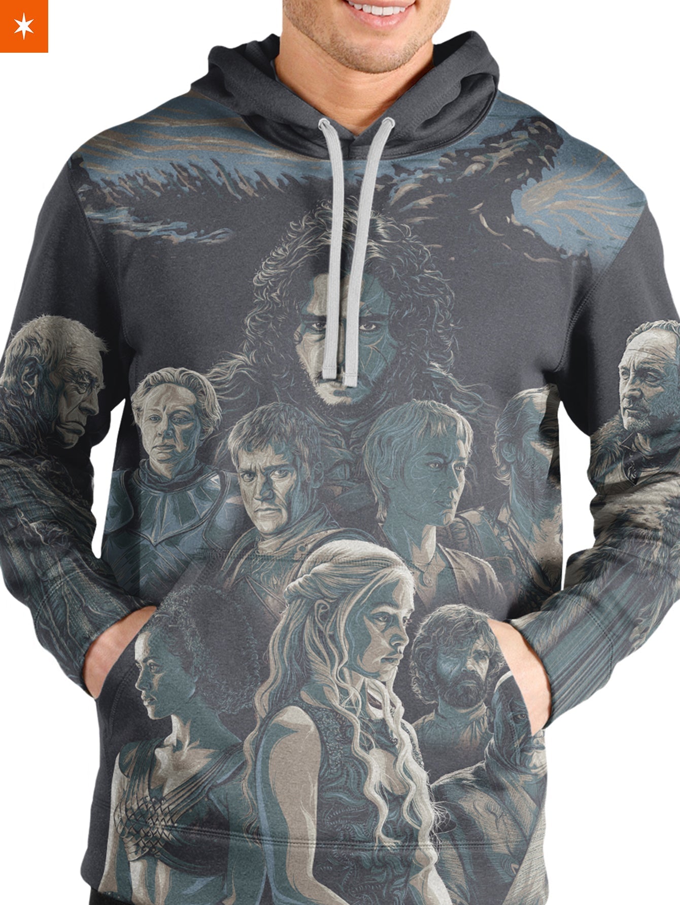 Fandomaniax - For The Throne Unisex Pullover Hoodie
