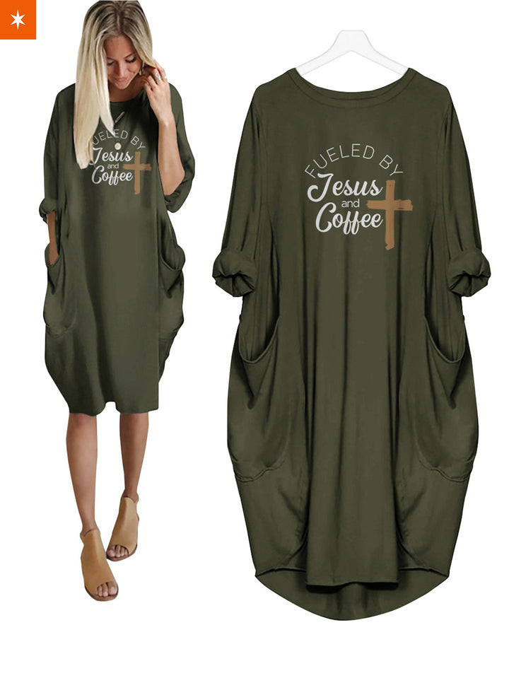 Fandomaniax - Fueled by Jesus & Coffee Dress