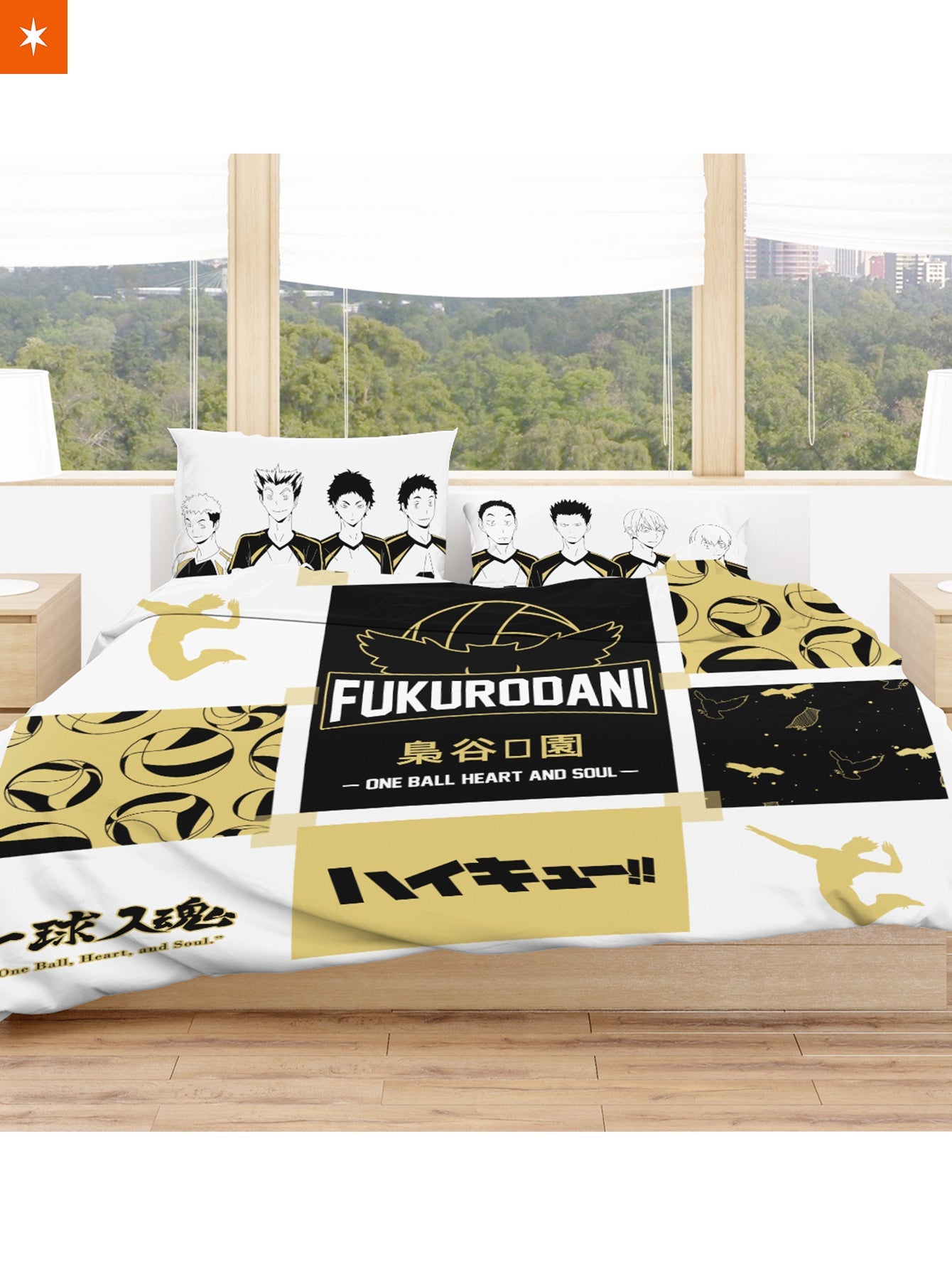 Fandomaniax - Fukurodani Cozy Bedding Set