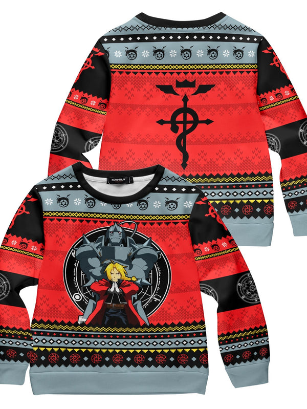 Fandomaniax - Full Metal Xmas Kids Unisex Wool Sweater