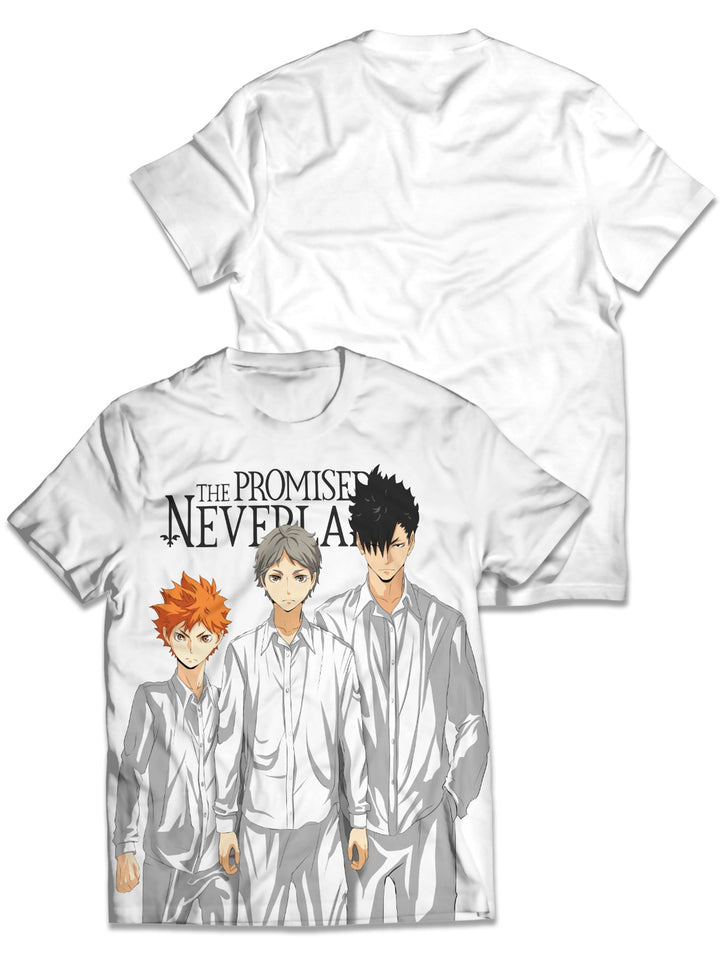 Fandomaniax - Funny TPN x Haikyuu Unisex T-Shirt