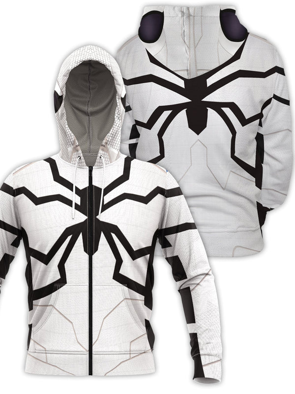 Fandomaniax - Future Foundation Spidey Unisex Zipped Hoodie