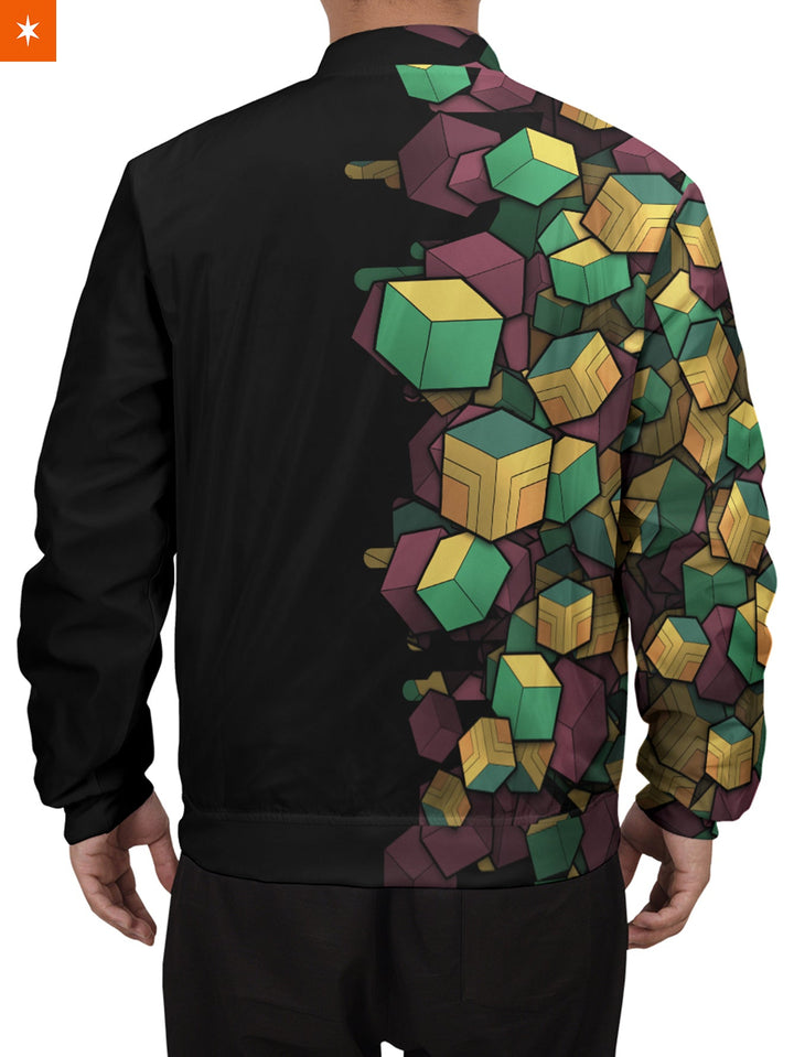 Fandomaniax - Giyu Cube Bomber Jacket