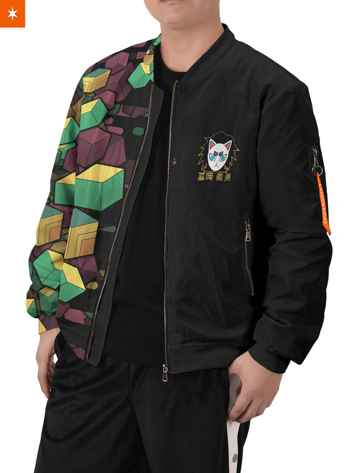 Fandomaniax - Giyu Cube Bomber Jacket