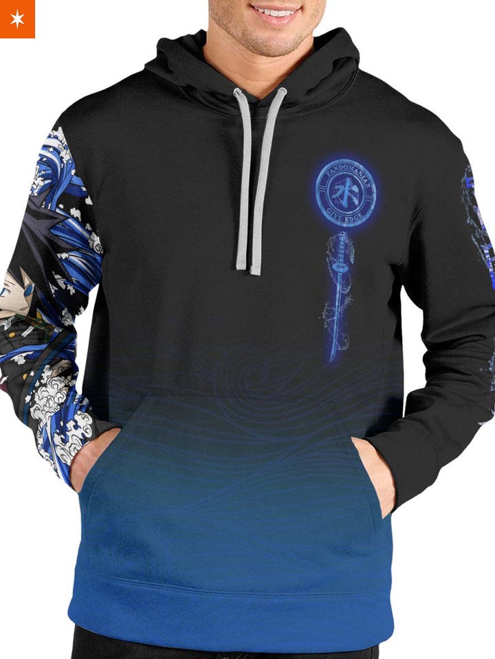 Fandomaniax - Giyu Edge Unisex Pullover Hoodie