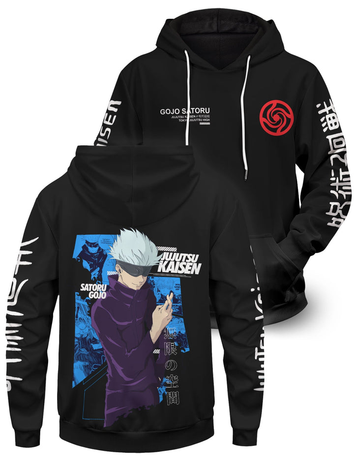 Fandomaniax - Gojo Unisex Pullover Hoodie