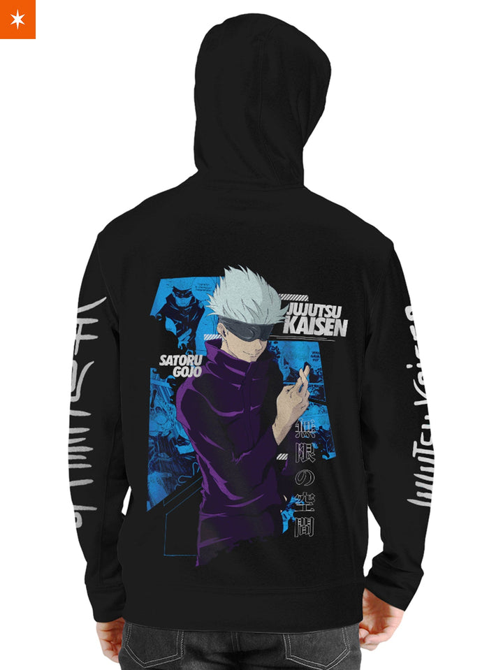 Fandomaniax - Gojo Unisex Pullover Hoodie