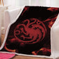 Fandomaniax - GOT House Targaryen Throw Blanket
