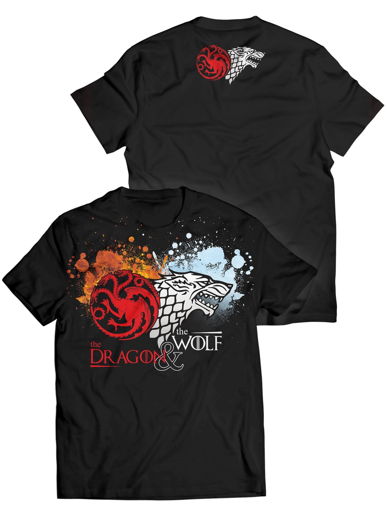 Fandomaniax - GOT Targaryen X Stark Unisex T-Shirt