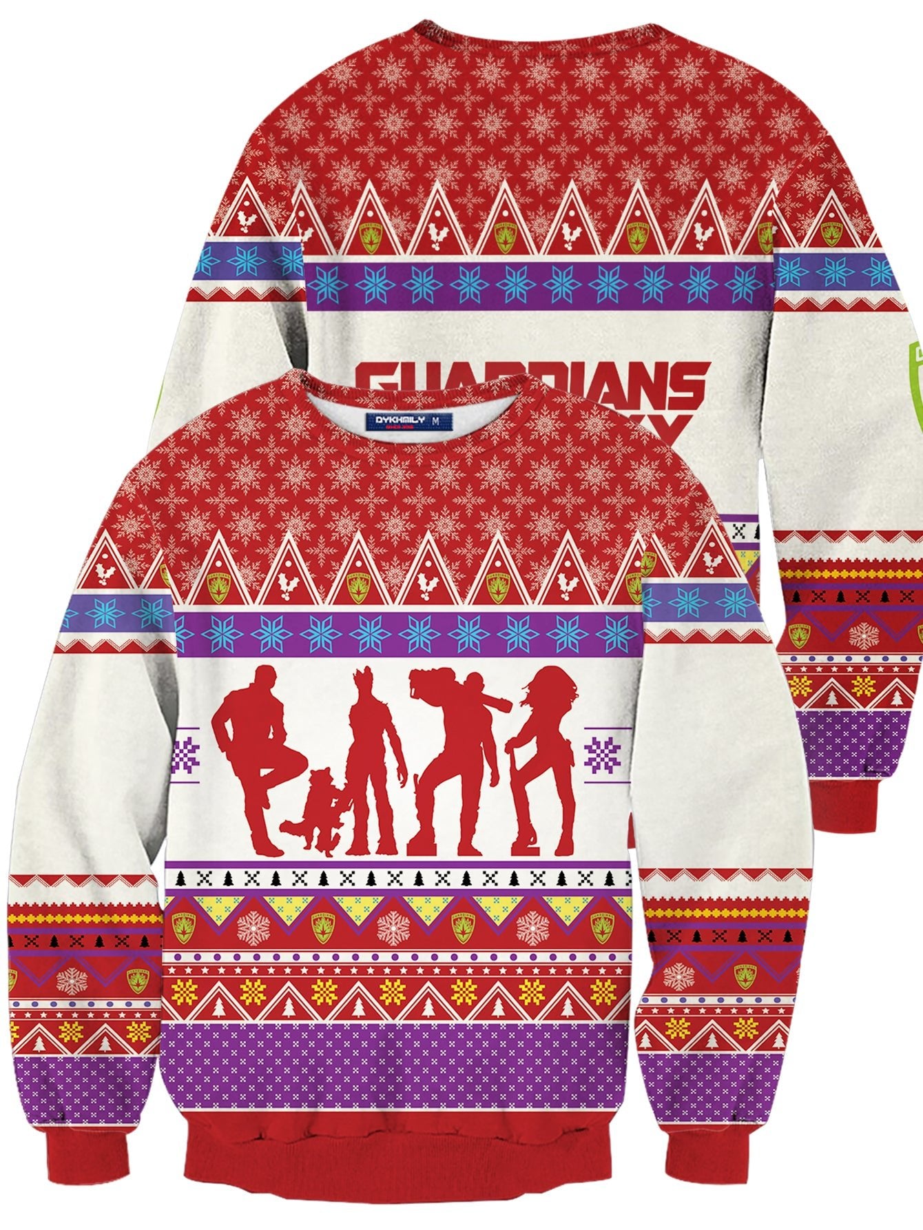 Fandomaniax - Guardians of the Christmas Galaxy Unisex Wool Sweater