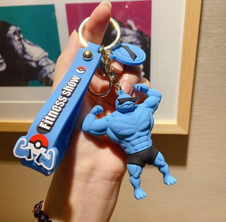 Fandomaniax - Gym Bros Swole Pocket Monsters Keychains/Figurine