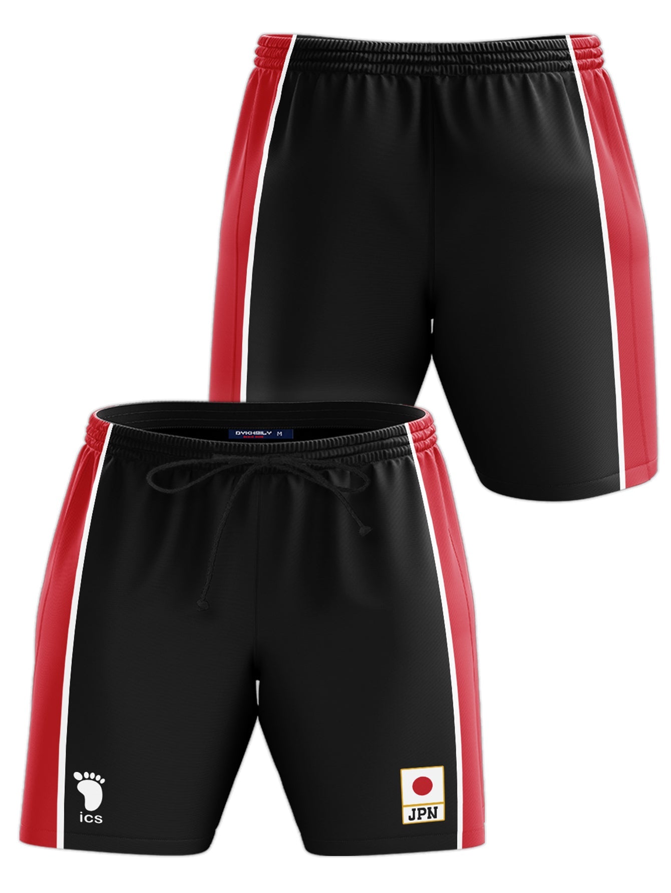 Fandomaniax - Haikyuu National Team Libero Beach Shorts