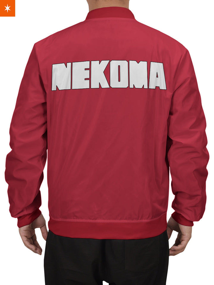 Fandomaniax - Haikyuu Nekoma High Bomber Jacket