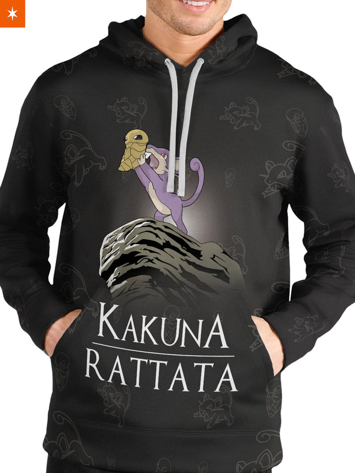 Fandomaniax - Hakuna Rattata Unisex Pullover Hoodie