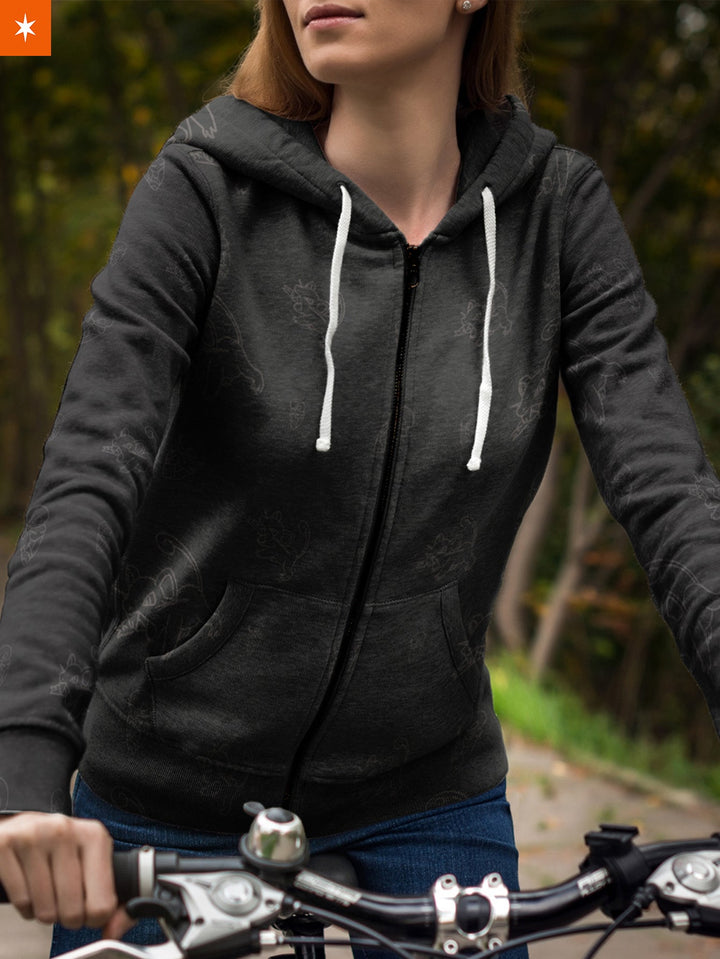 Fandomaniax - Hakuna Rattata Unisex Zipped Hoodie