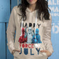 Fandomaniax - Happy Force of July Unisex Pullover Hoodie