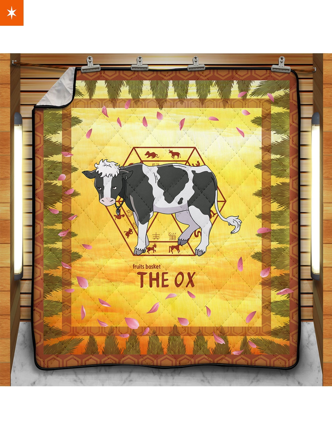 Fandomaniax - Haru The Ox Quilt Blanket