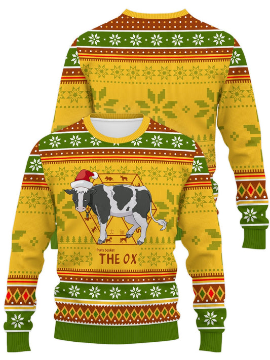Fandomaniax - Haru the Ox Unisex Wool Sweater