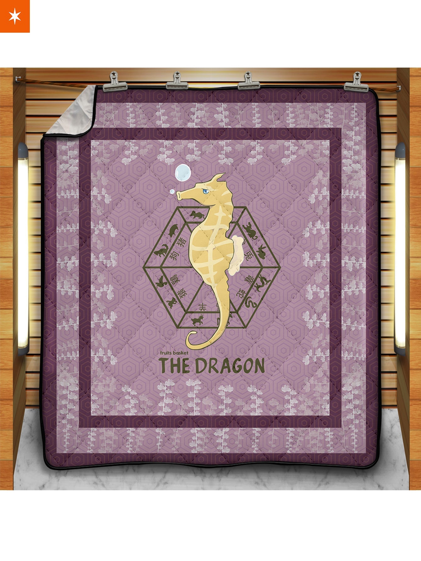 Fandomaniax - Hatori The Dragon Quilt Blanket