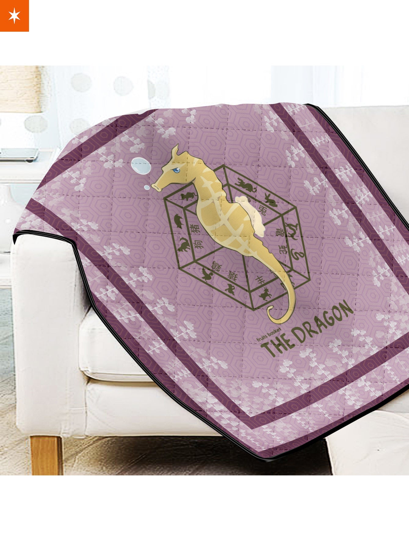 Fandomaniax - Hatori The Dragon Quilt Blanket