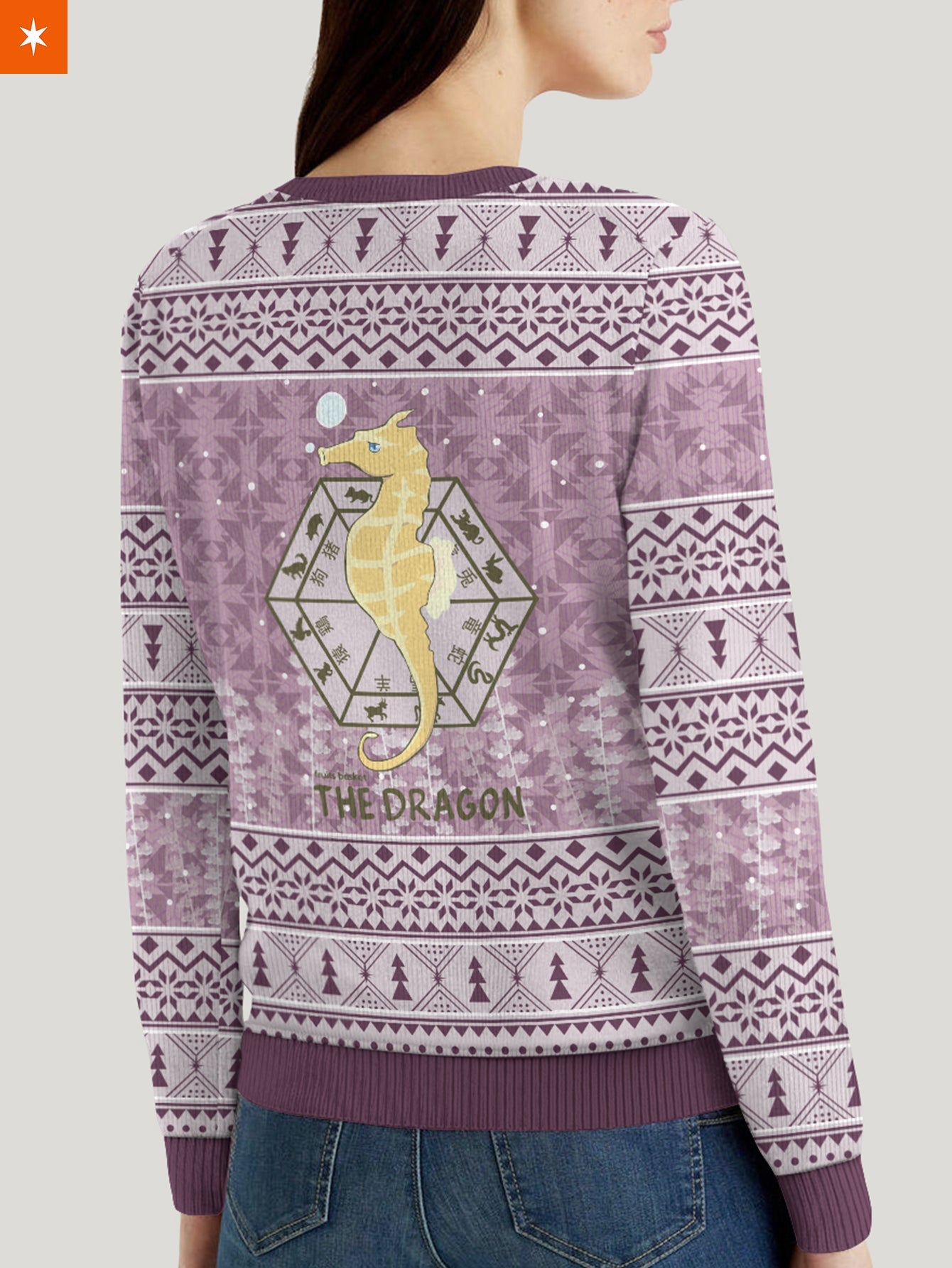 Fandomaniax - Hatori The Dragon Unisex Wool Sweater