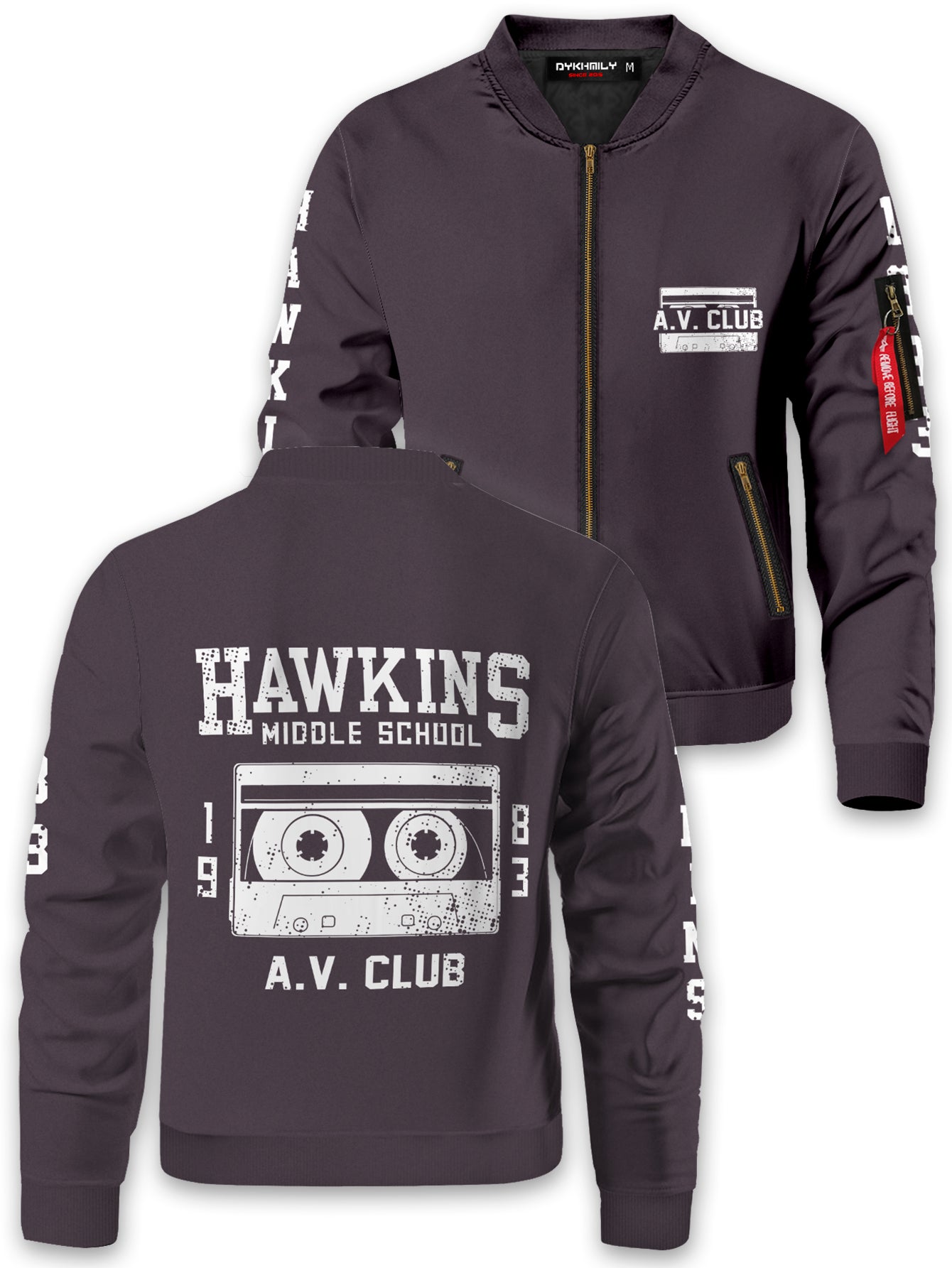 Fandomaniax - Hawkins High School Bomber Jacket