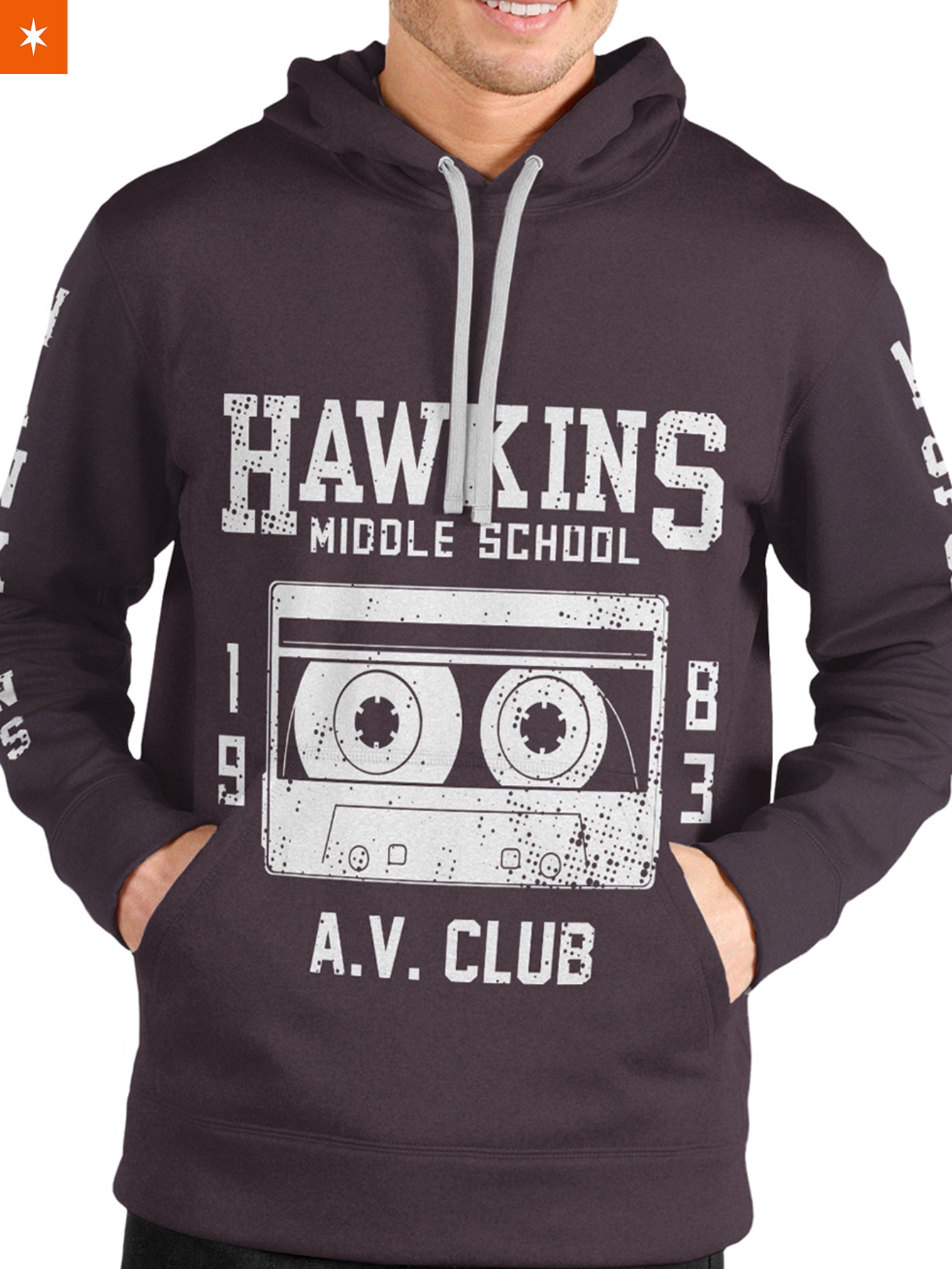 Fandomaniax - Hawkins High School Unisex Pullover Hoodie