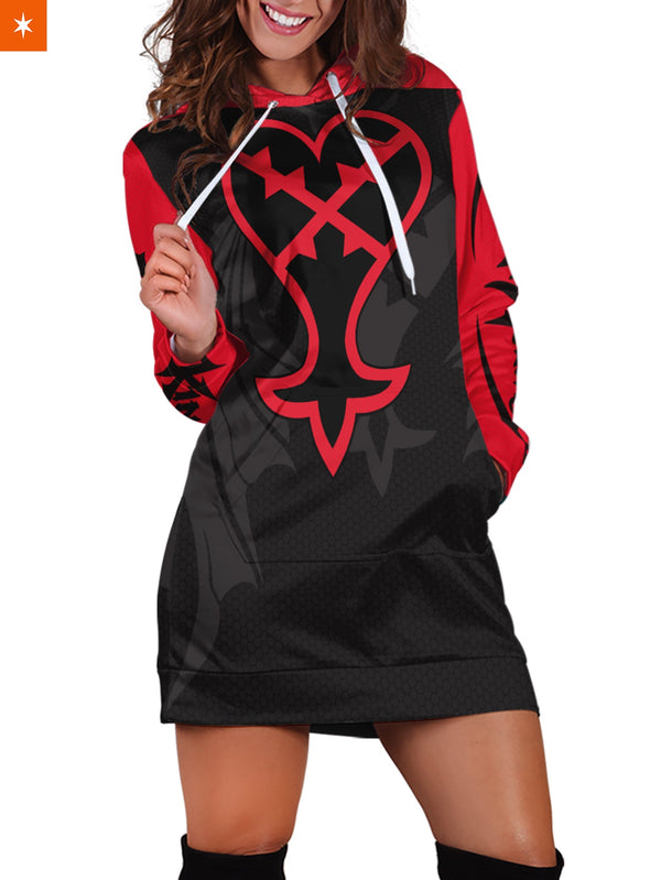 Fandomaniax - Heartless Hoodie Dress