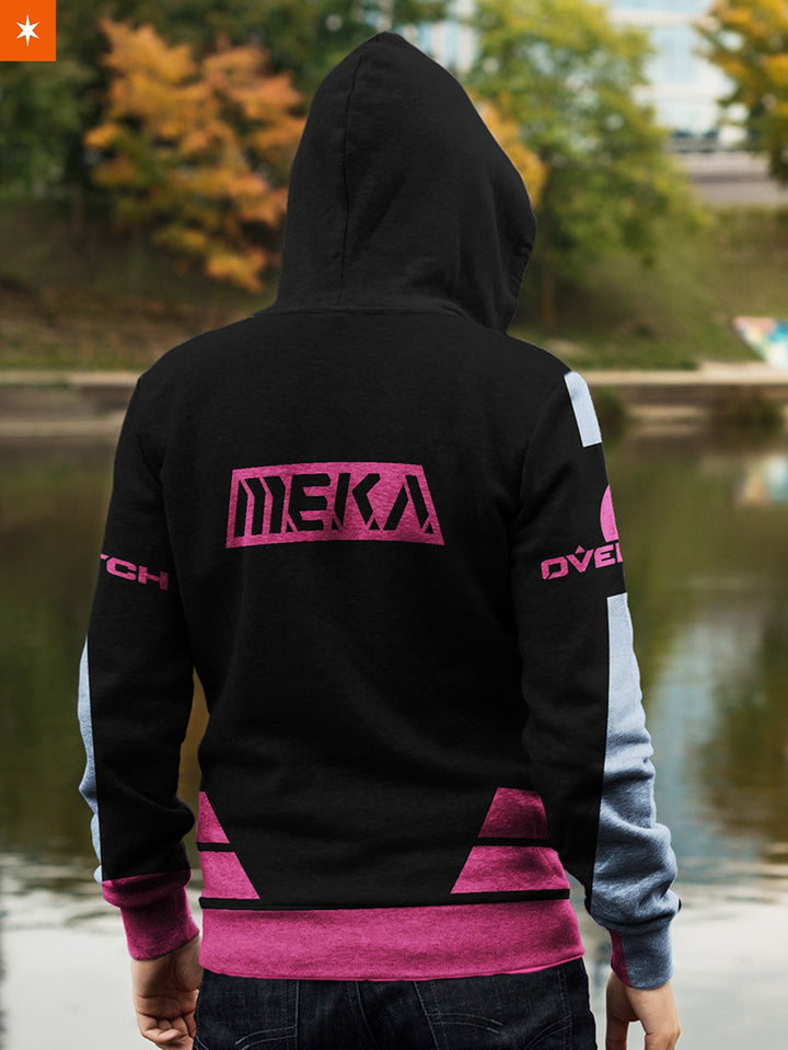 Fandomaniax - Hero D.va Unisex Zipped Hoodie