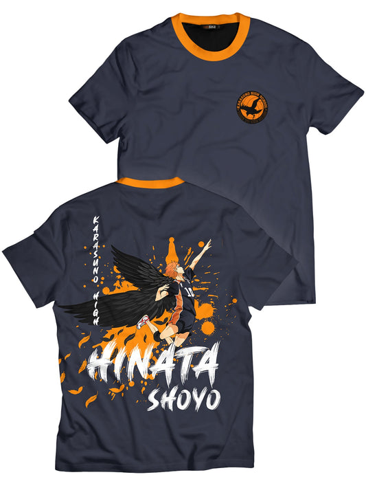 Fandomaniax - Hinata Wings Unisex T-Shirt