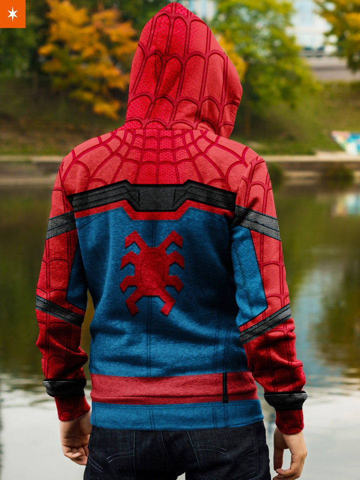 Fandomaniax - Homecoming Spidey Unisex Zipped Hoodie