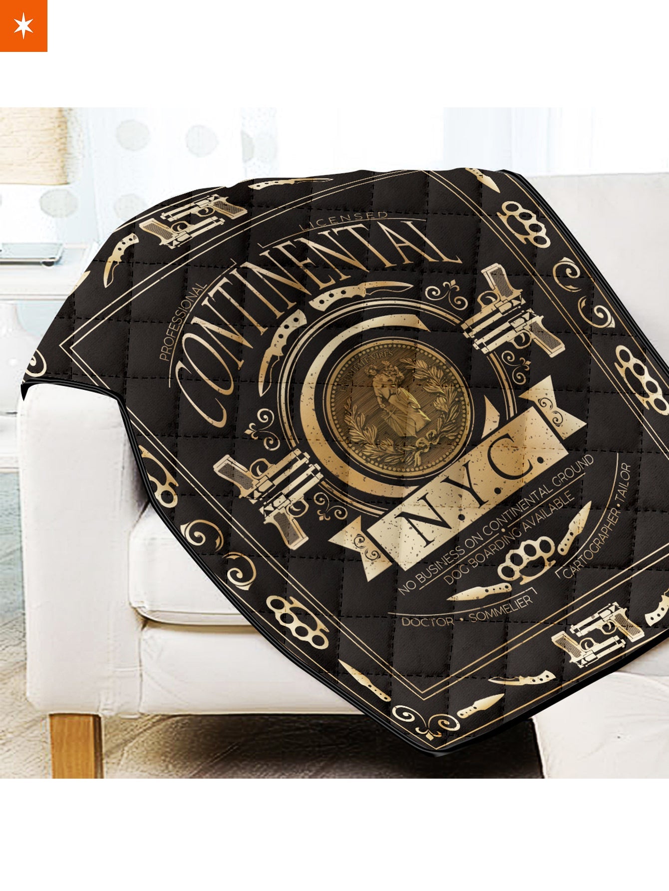 Fandomaniax - Hotel Continental Quilt Blanket
