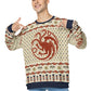 Fandomaniax - House of Dragon Xmas Unisex Wool Sweater