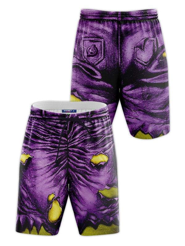 Fandomaniax - Hulk Beach Shorts