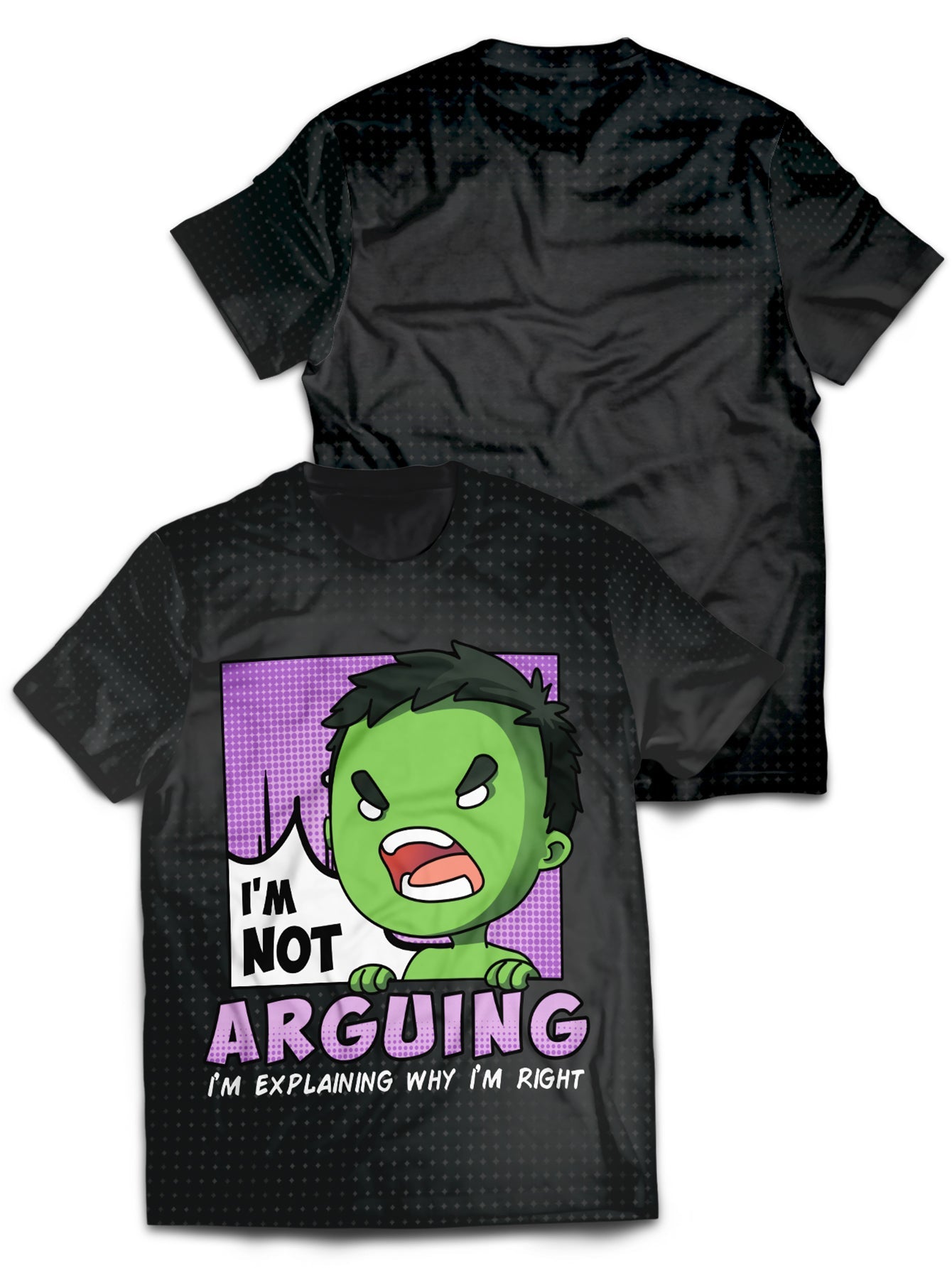 Fandomaniax - Hulk Not Arguing Unisex T-Shirt