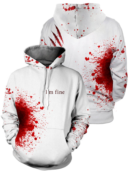 I'm fine Unisex Pullover Hoodie – Fandomaniax