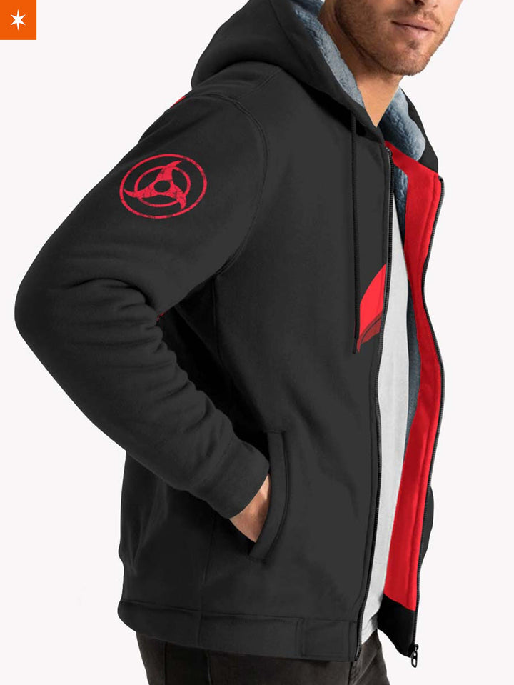 Fandomaniax - Itachi Summoning Crow Velvet Hoodie