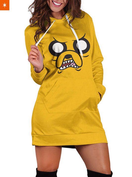 Fandomaniax - Jake Adventure Time v1 Hoodie Dress