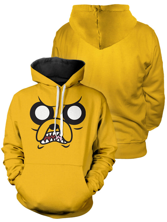 Fandomaniax - Jake Adventure Time v1 Unisex Pullover Hoodie
