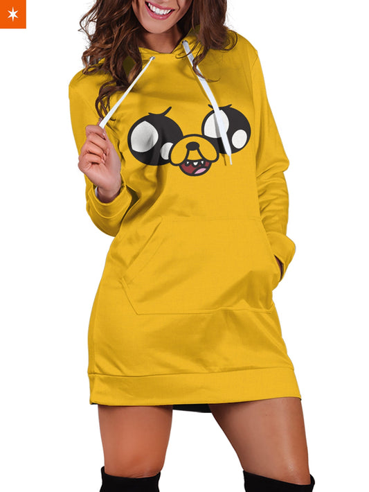 Fandomaniax - Jake Adventure Time v2 Hoodie Dress