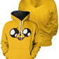 Fandomaniax - Jake Adventure Time v2 Unisex Pullover Hoodie