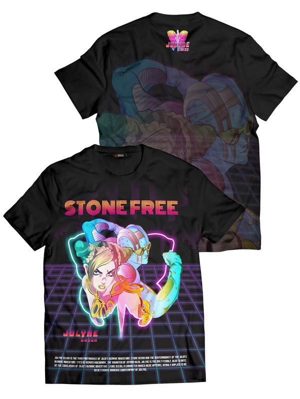 Fandomaniax - Jolyne Retro Unisex T-Shirt